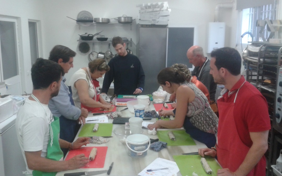 Fotos del último taller de cocina japonesa con Alejandro Salido